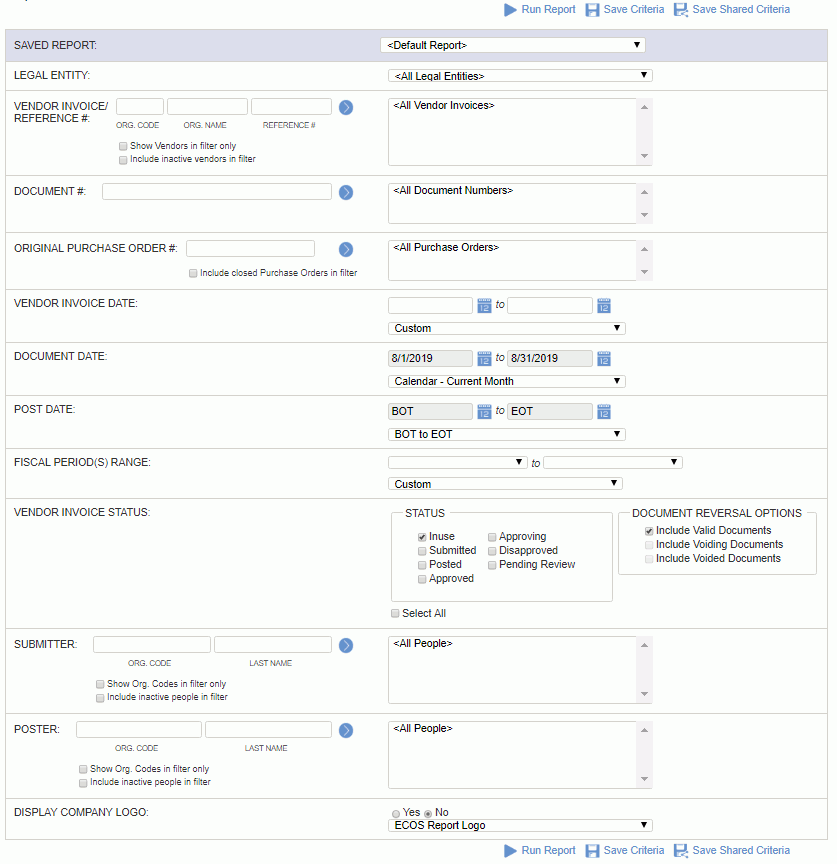 user-vendor-invoice-vi-status-report